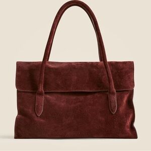 J. Crew Berkeley brown Suede Shoulder Bag